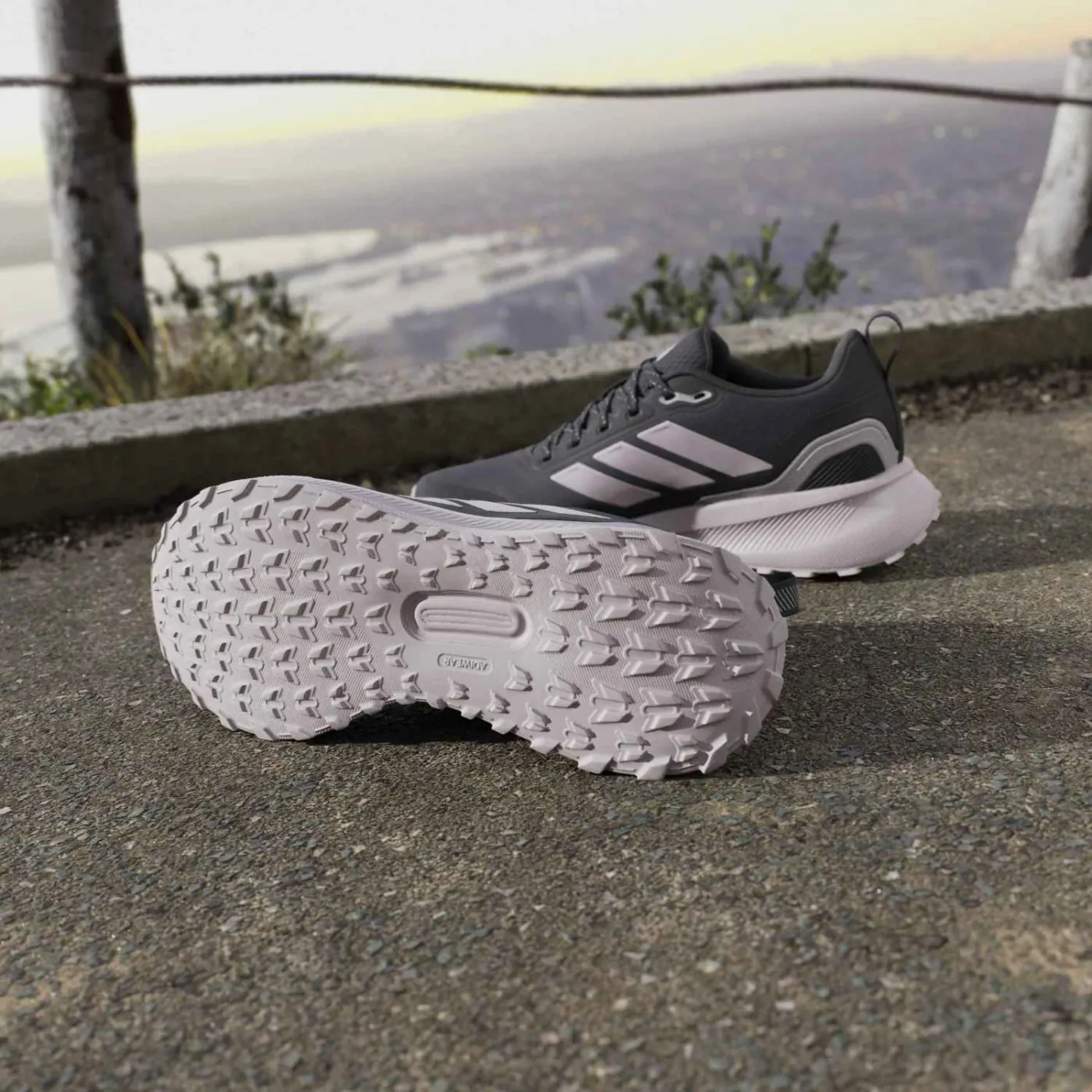 ZAPATILLAS MUJER ADIDAS RUNNING GRIS RUNFALCON 5 TR