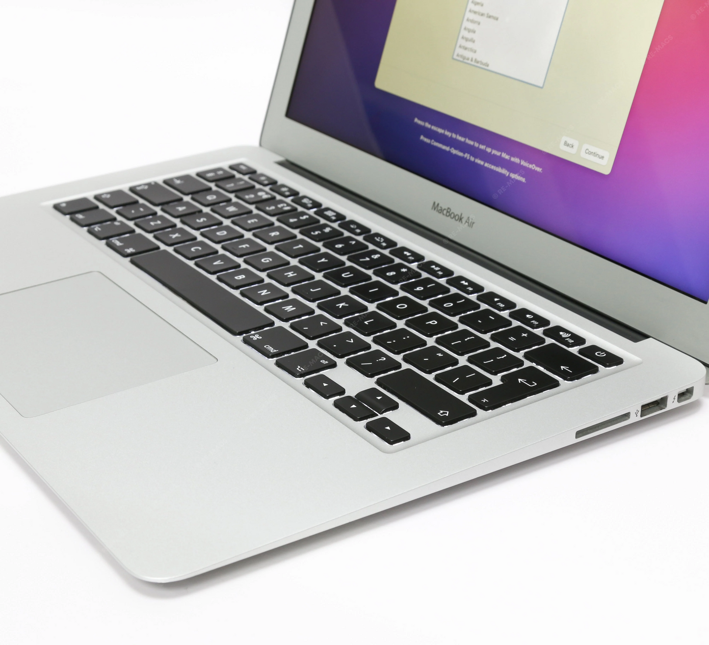 APPLE MACBOOK AIR 13" (2017) INTEL CORE I5 1.8GHZ, 8GB RAM, 512GB SSD, SILVER - MACOS MONTEREY